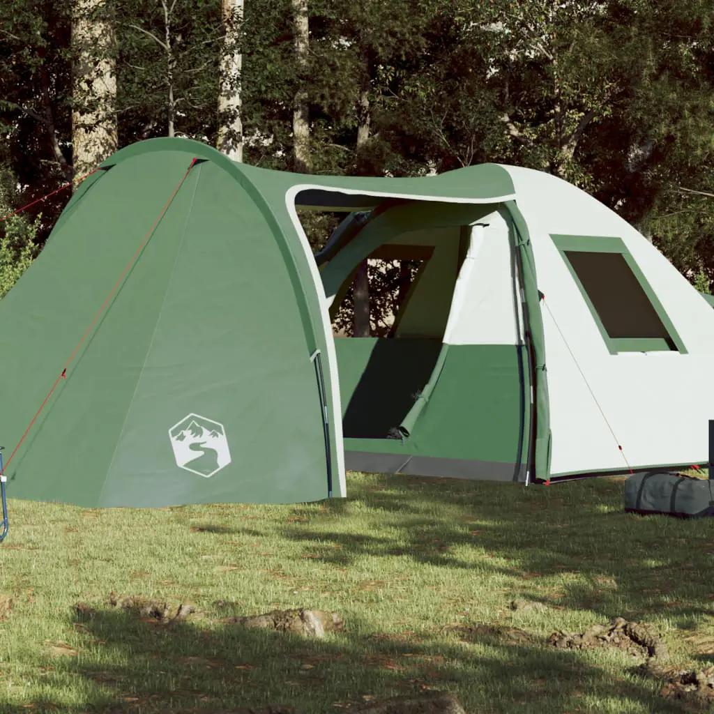 Tent 6-persoons waterdicht groen