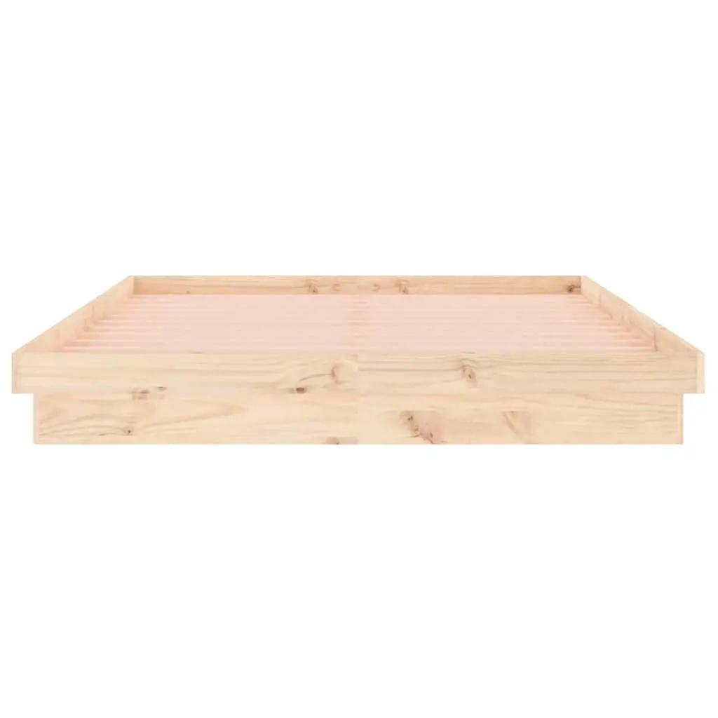 Bedframe LED massief hout 120x190 cm 4FT Small Double (7)