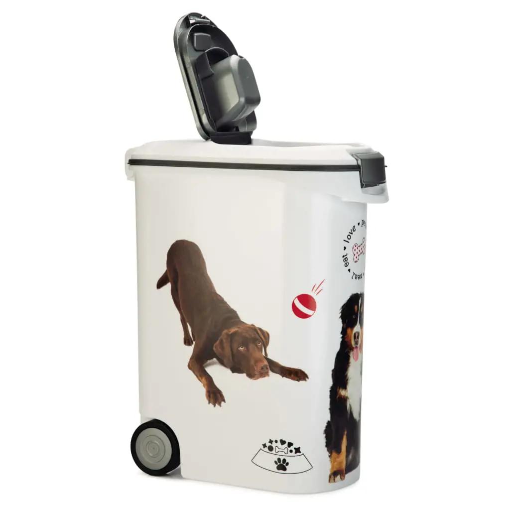 Curver Voedselcontainer hond met wielen 54 L (4)