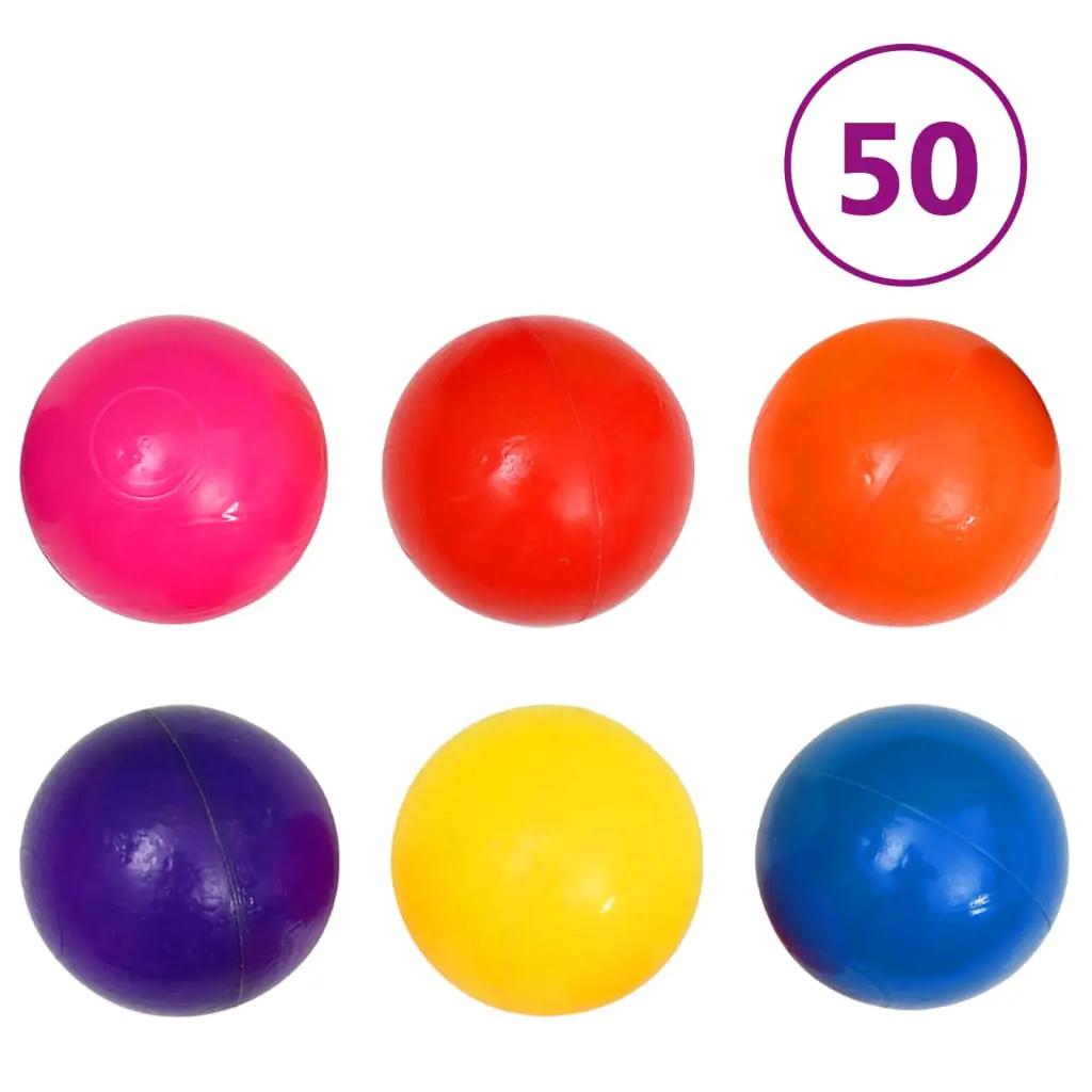 Ballenbak voor kinderen met 300 ballen 75x75x32 cm (7)