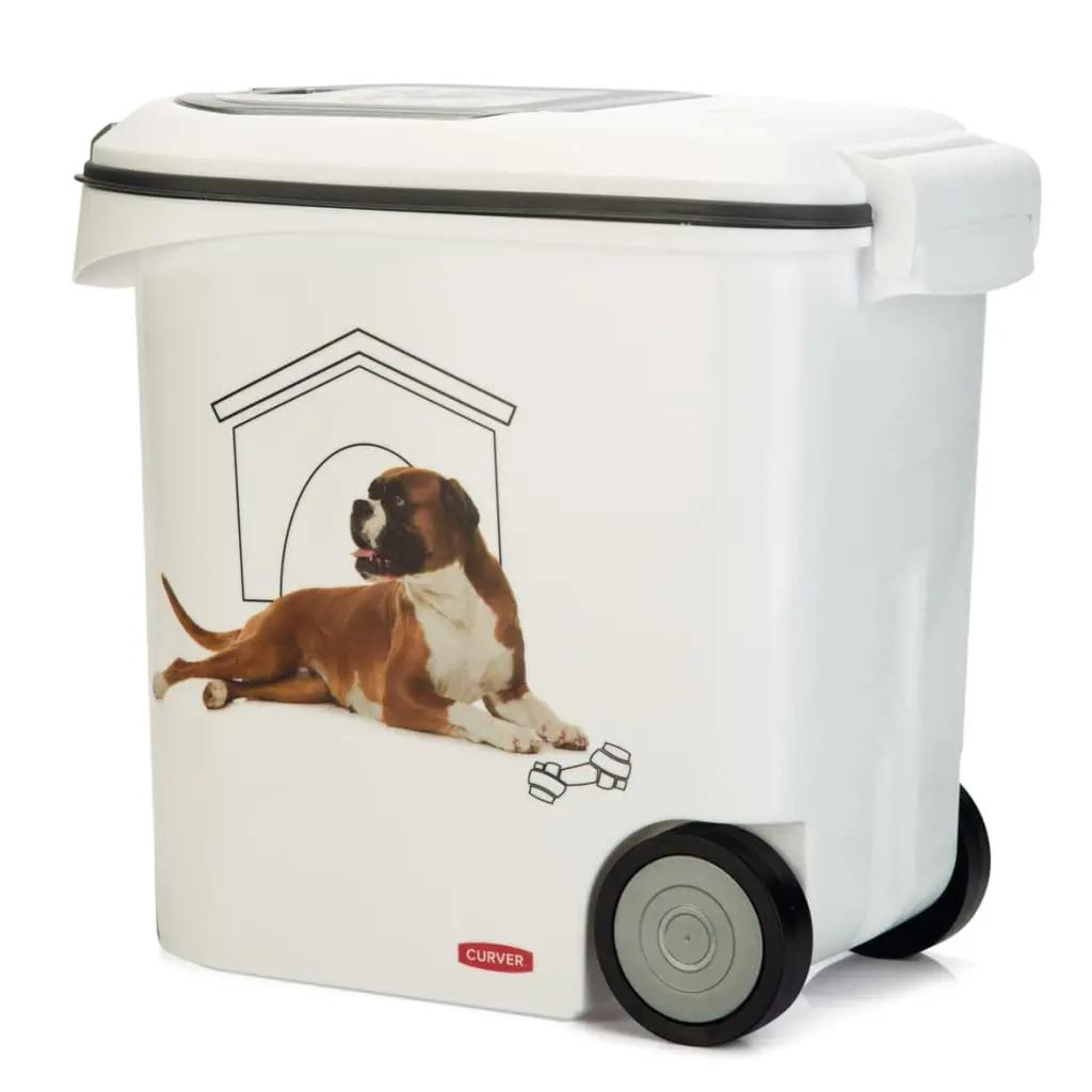 Curver Voedselcontainer hond met wielen 35 L (2)