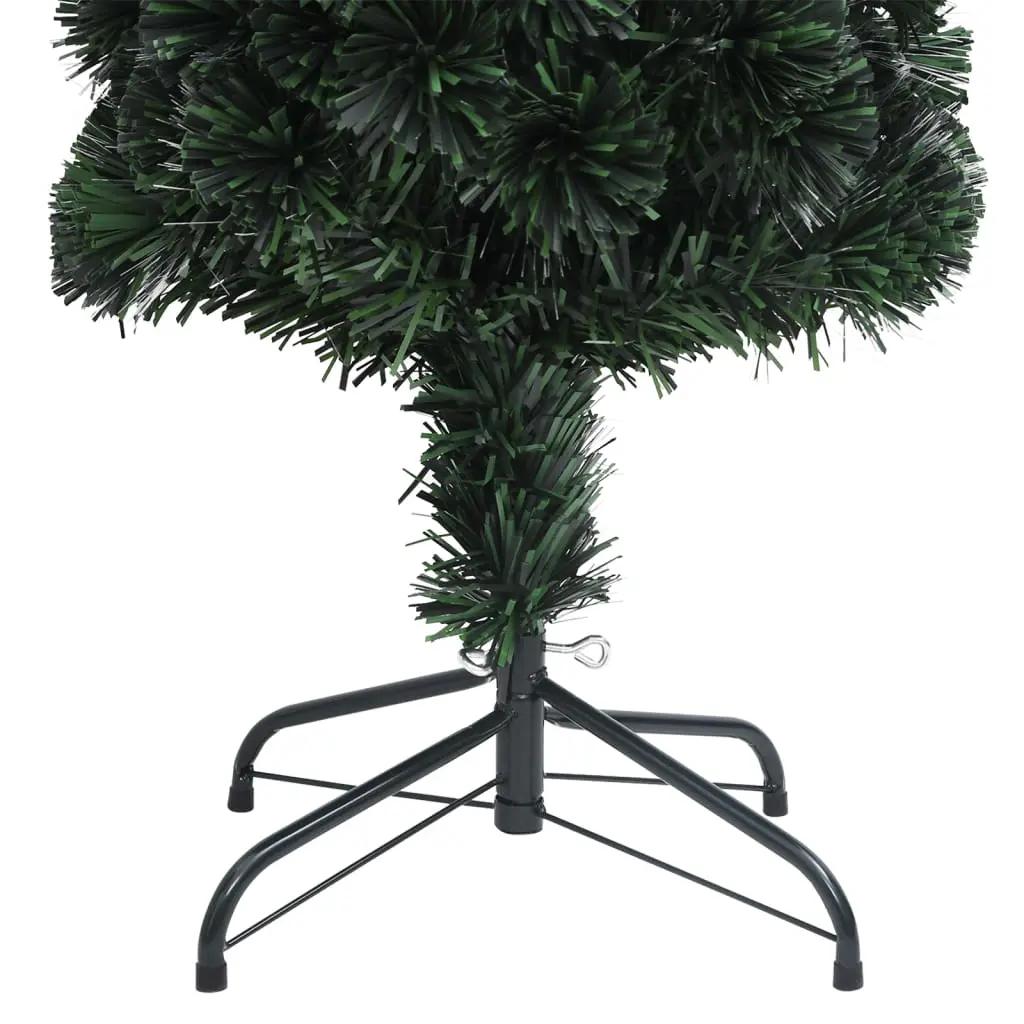 Kunstkerstboom met standaard smal 120 cm glasvezel (7)