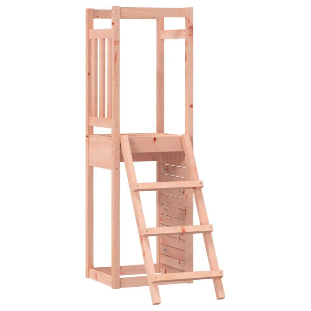 Speeltoren met ladder en klimwand 53x46,5x169 cm douglashout (3)