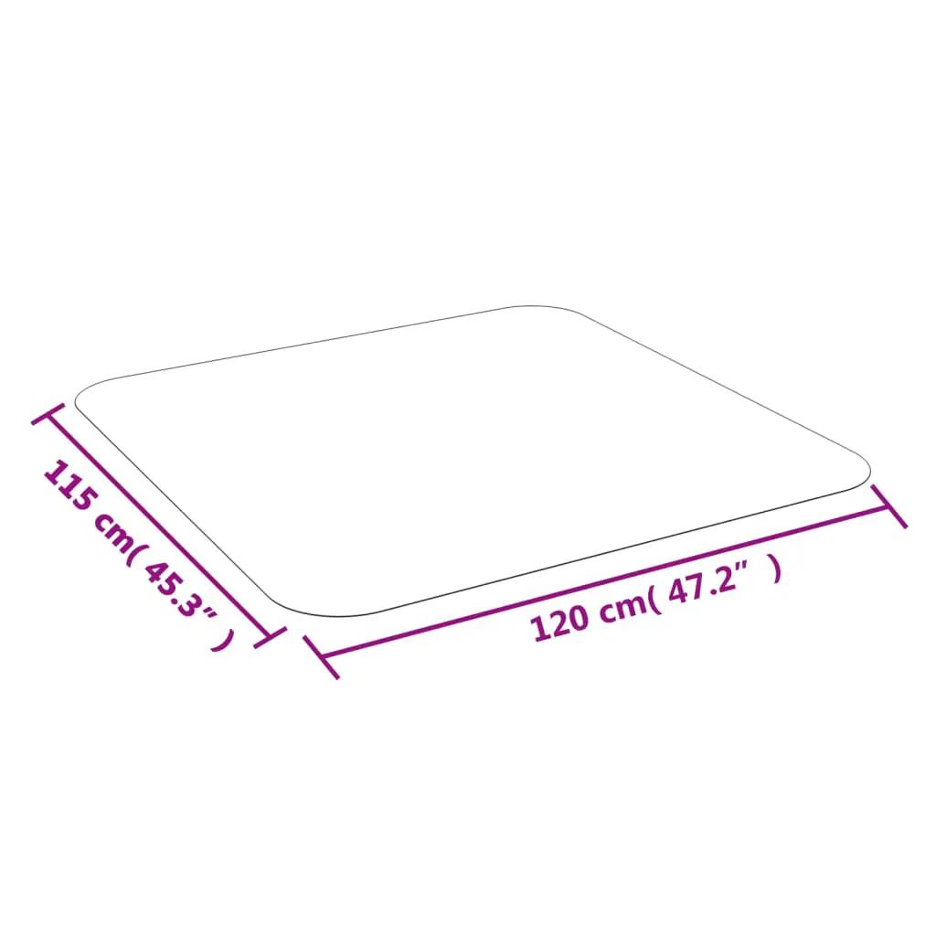 Vloermat voor laminaat of tapijt 120x115 cm PVC (6)