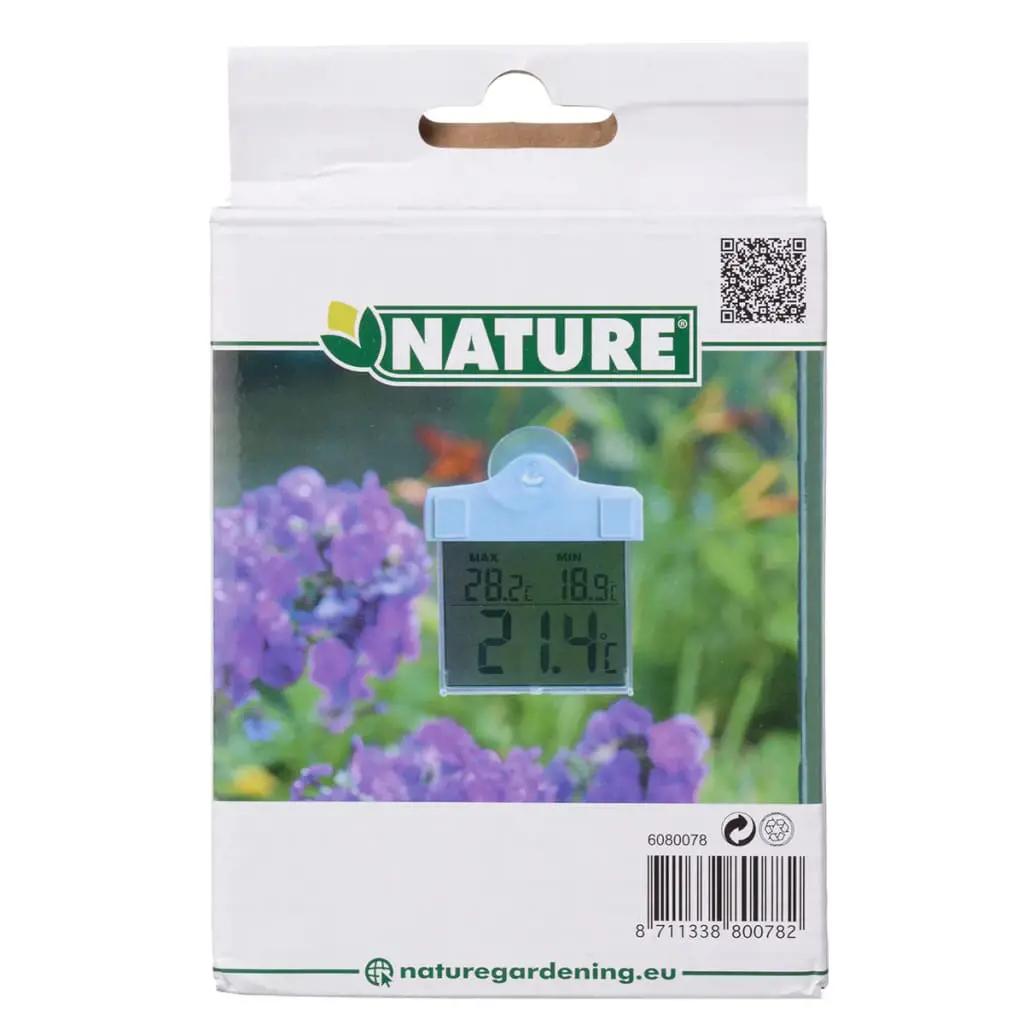 Nature Raamthermometer digitaal 13x10x3 cm 6080078 (4)