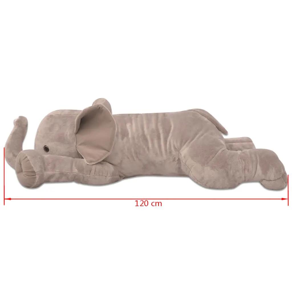 Knuffelbeest olifant XXL 120 cm (4)