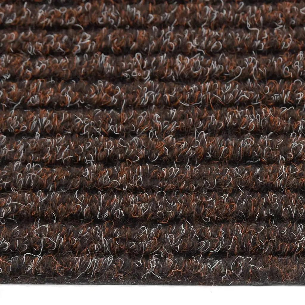Droogloopmat 100x400 cm bruin (3)