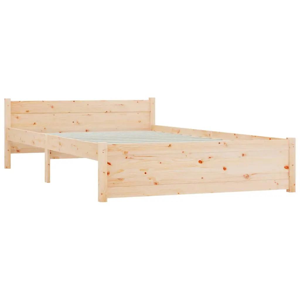 Bedframe massief hout 140x200 cm (4)