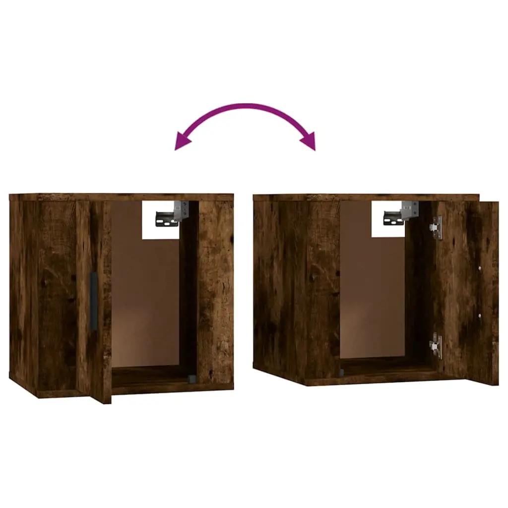 3-delige Tv-meubelset bewerkt hout gerookt eikenkleurig (7)