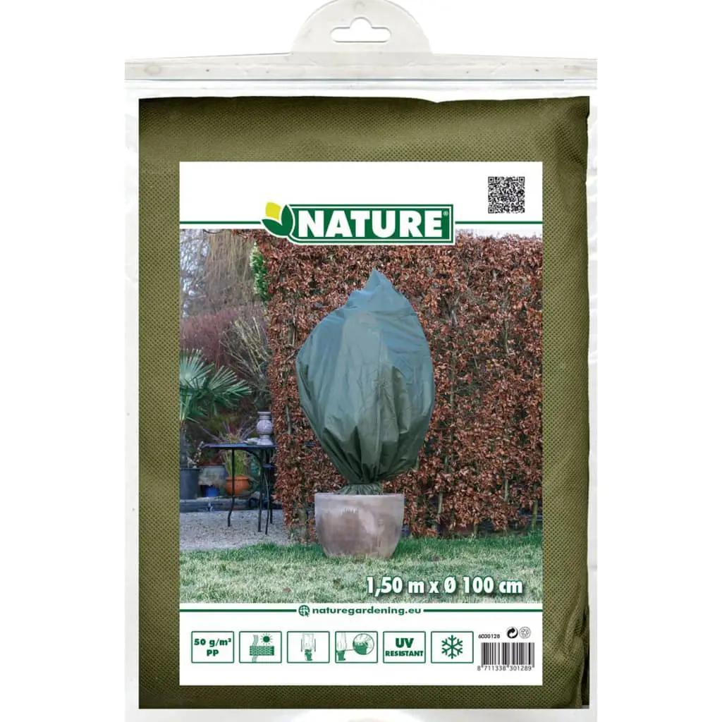 Nature Wintervliesdoekhoezen 3 st 50 g/m² 100x50 cm groen (4)
