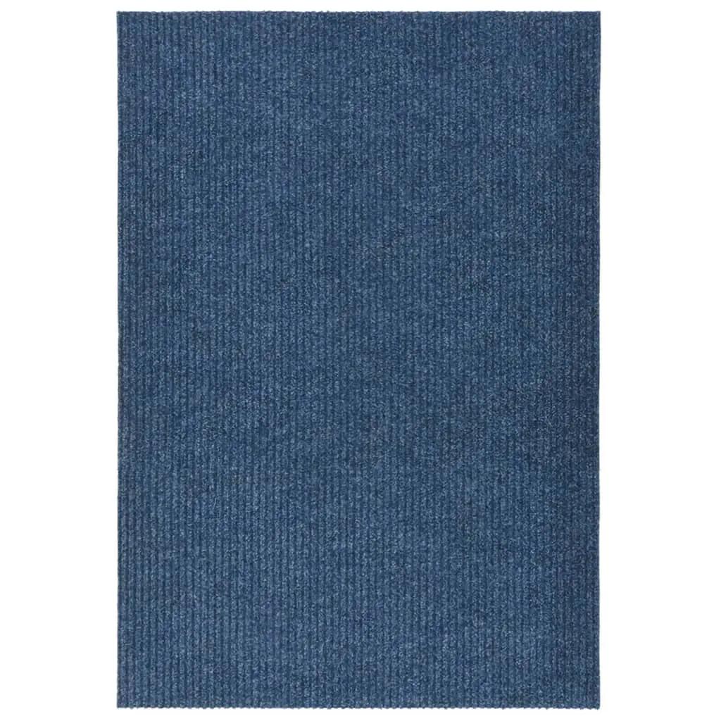 Droogloopmat 100x150 cm blauw (1)