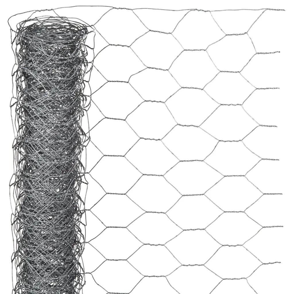 Nature Gaas zeshoekig 1x10 m 25 mm gegalvaniseerd staal (1)