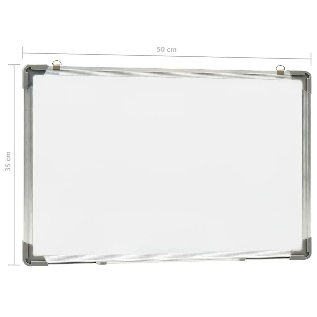 Whiteboard magnetisch 50x35 cm staal wit (9)