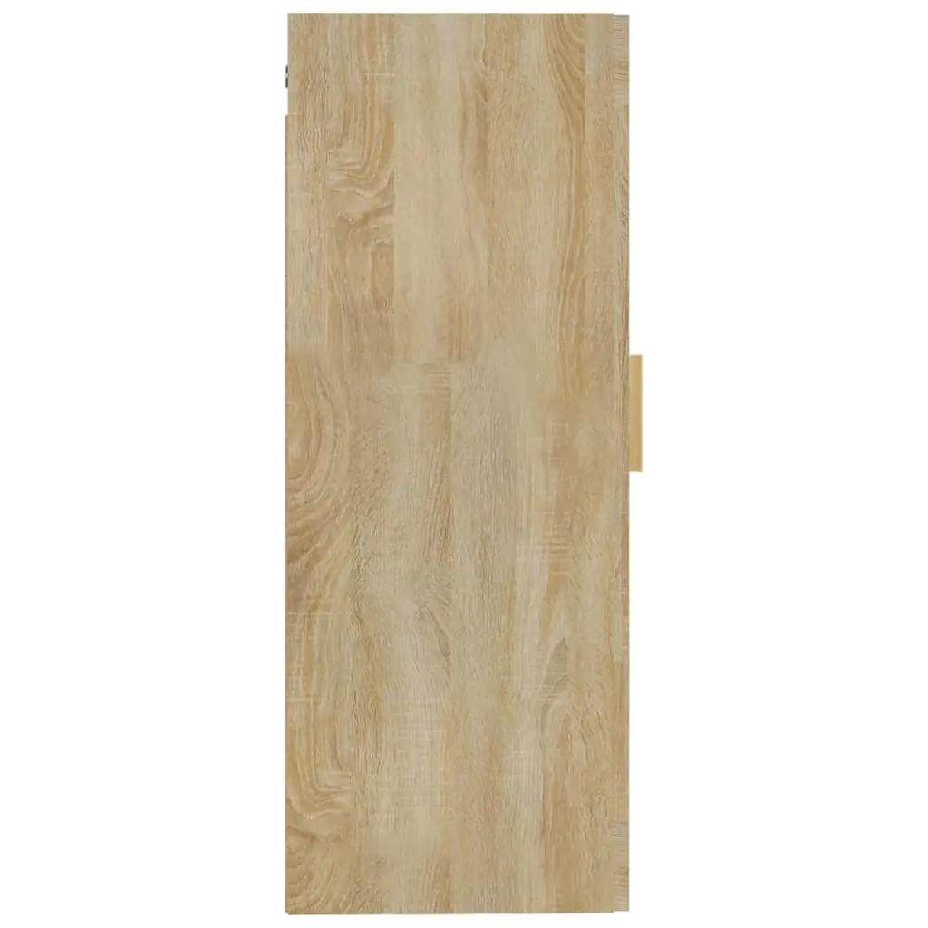 Hangkast 35x34x90 cm bewerkt hout sonoma eikenkleurig (6)