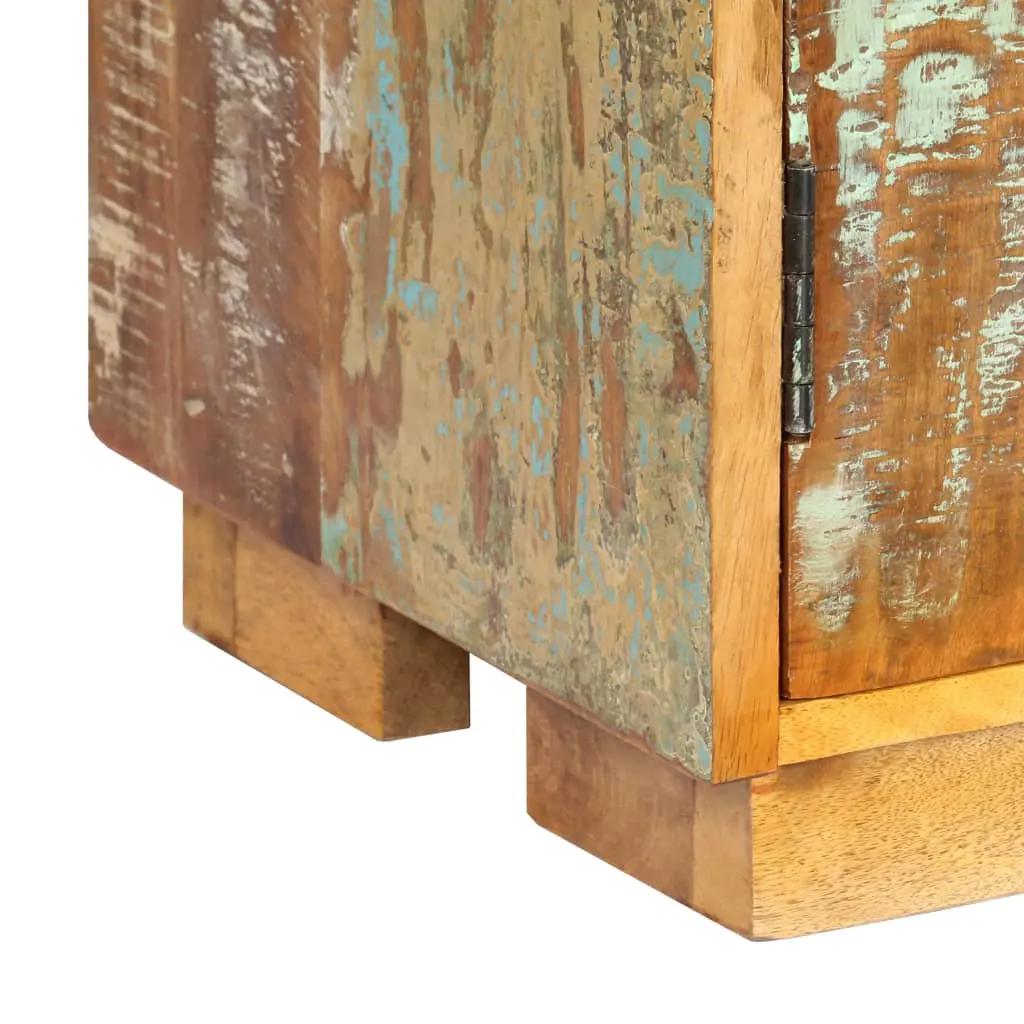 Boekenkast 60x35x180 cm massief gerecycled hout (6)