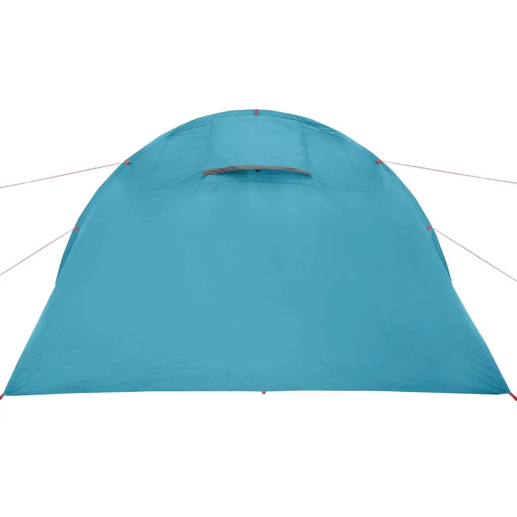 Tent 4-persoons waterdicht blauw (9)