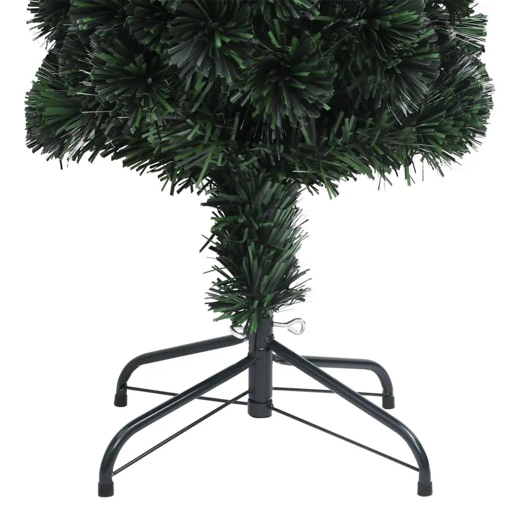 Kunstkerstboom met standaard smal 240 cm glasvezel (7)