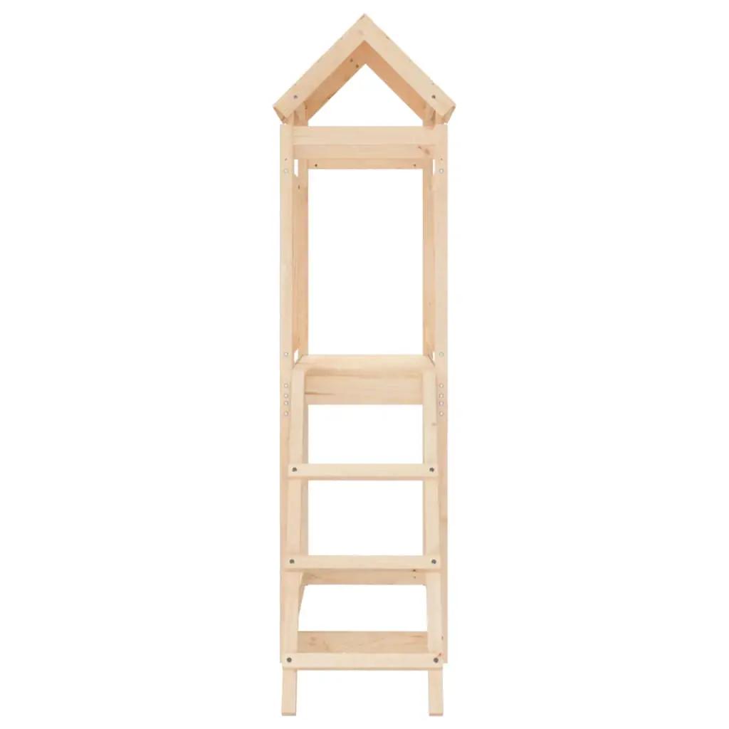 Speeltoren met ladder 53x110x214 cm massief grenenhout (6)