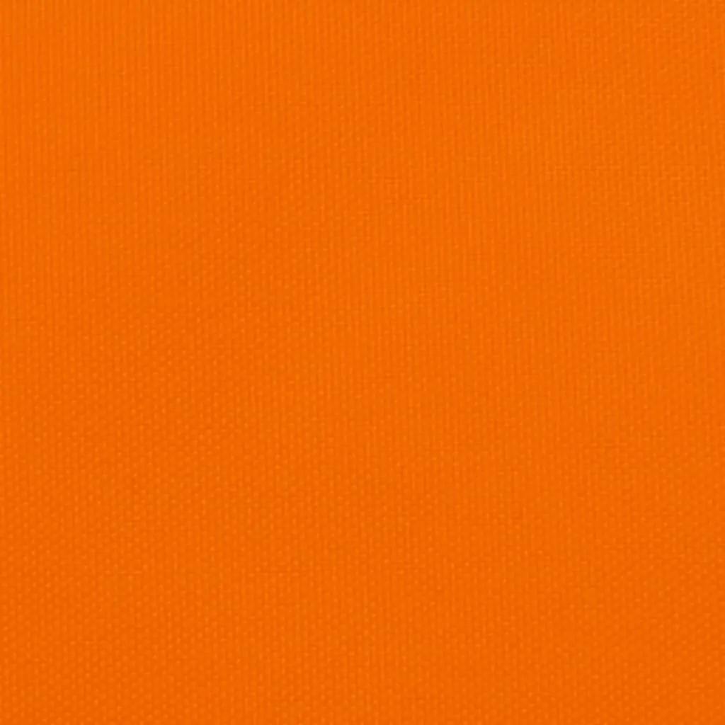 Zonnescherm driehoekig 2,5x2,5x3,5 m oxford stof oranje (3)