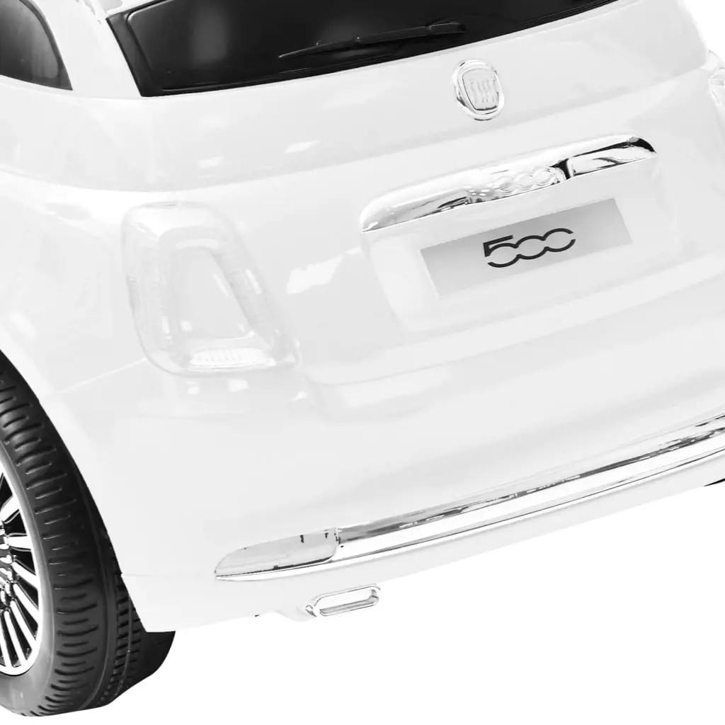 Kinderauto Fiat 500 elektrisch wit (7)