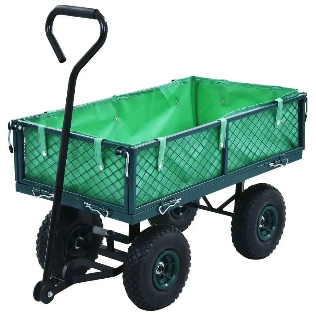 Tuinwagen 250 kg groen