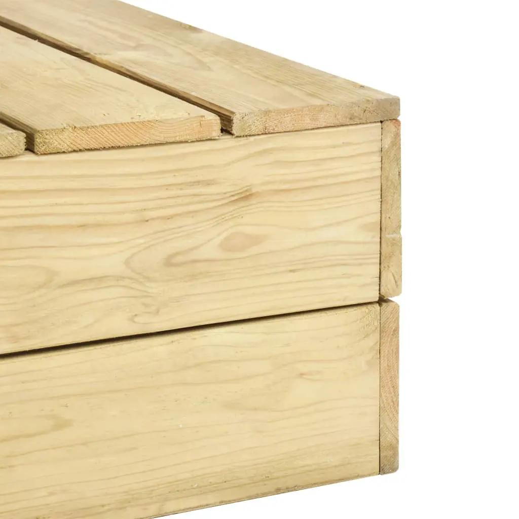 3-delige Loungeset geïmpregneerd grenenhout (10)