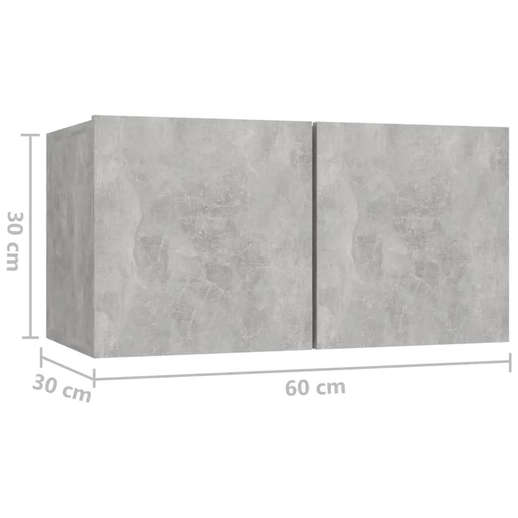 Tv-hangmeubel 60x30x30 cm betongrijs (8)