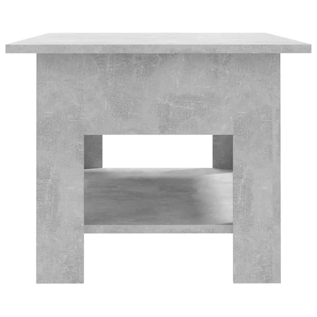Salontafel 102x55x42 cm spaanplaat betongrijs (6)