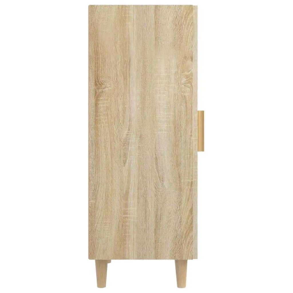 Dressoir 34,5x34x90 cm bewerkt hout sonoma eikenkleurig (8)