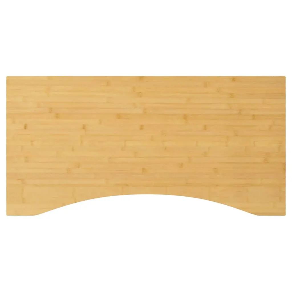 Bureaublad 110x55x1,5 cm bamboe