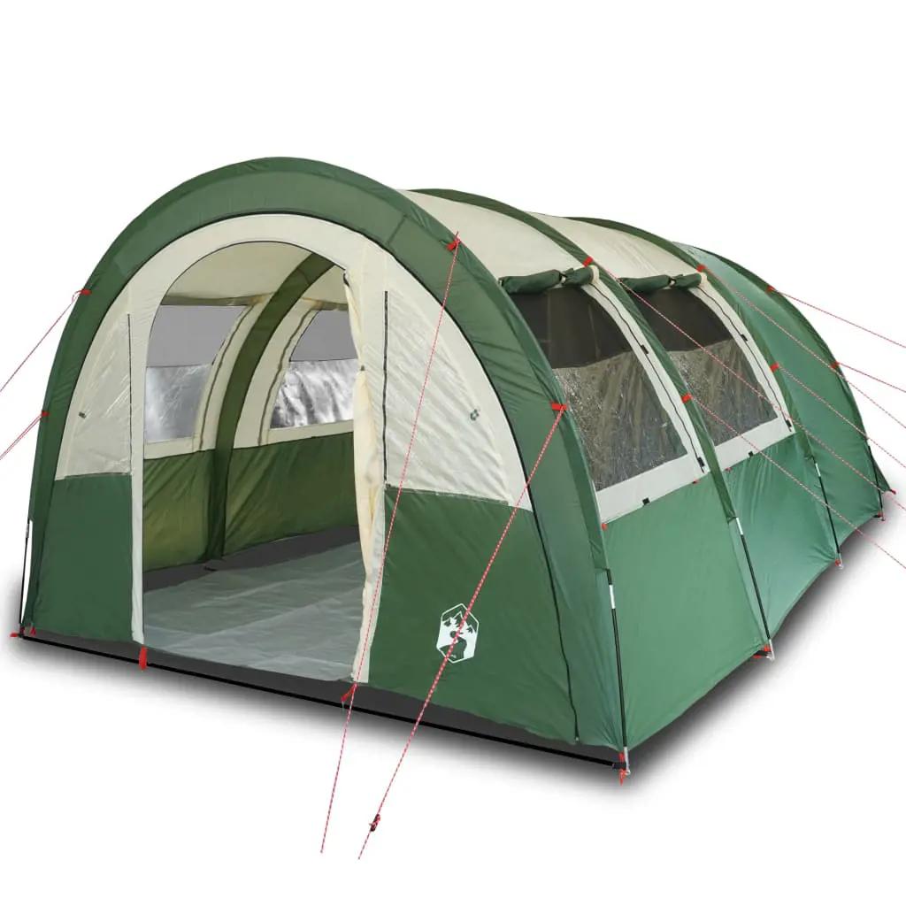 Tent 4-persoons waterdicht groen (2)
