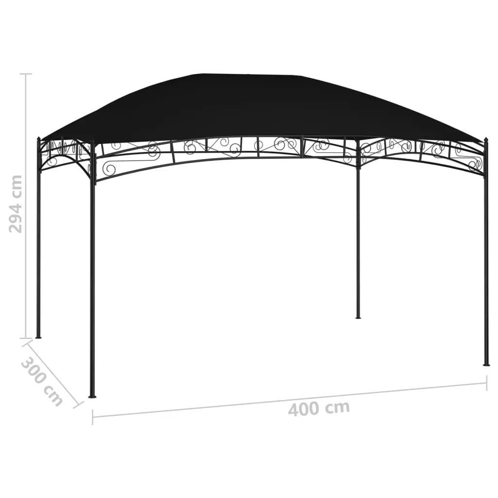 Tuinprieel 180 g/m² 4x3 m antraciet (6)