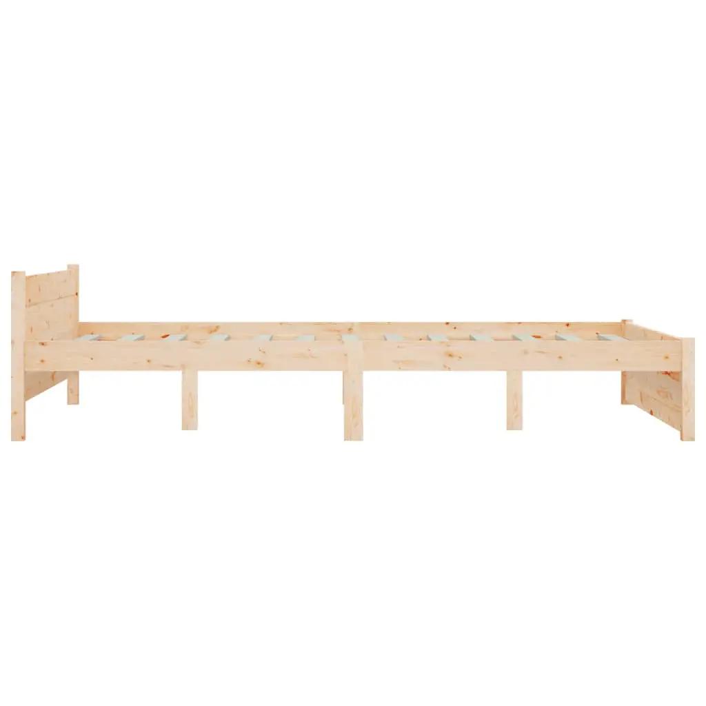 Bedframe massief hout 120x200 cm (6)