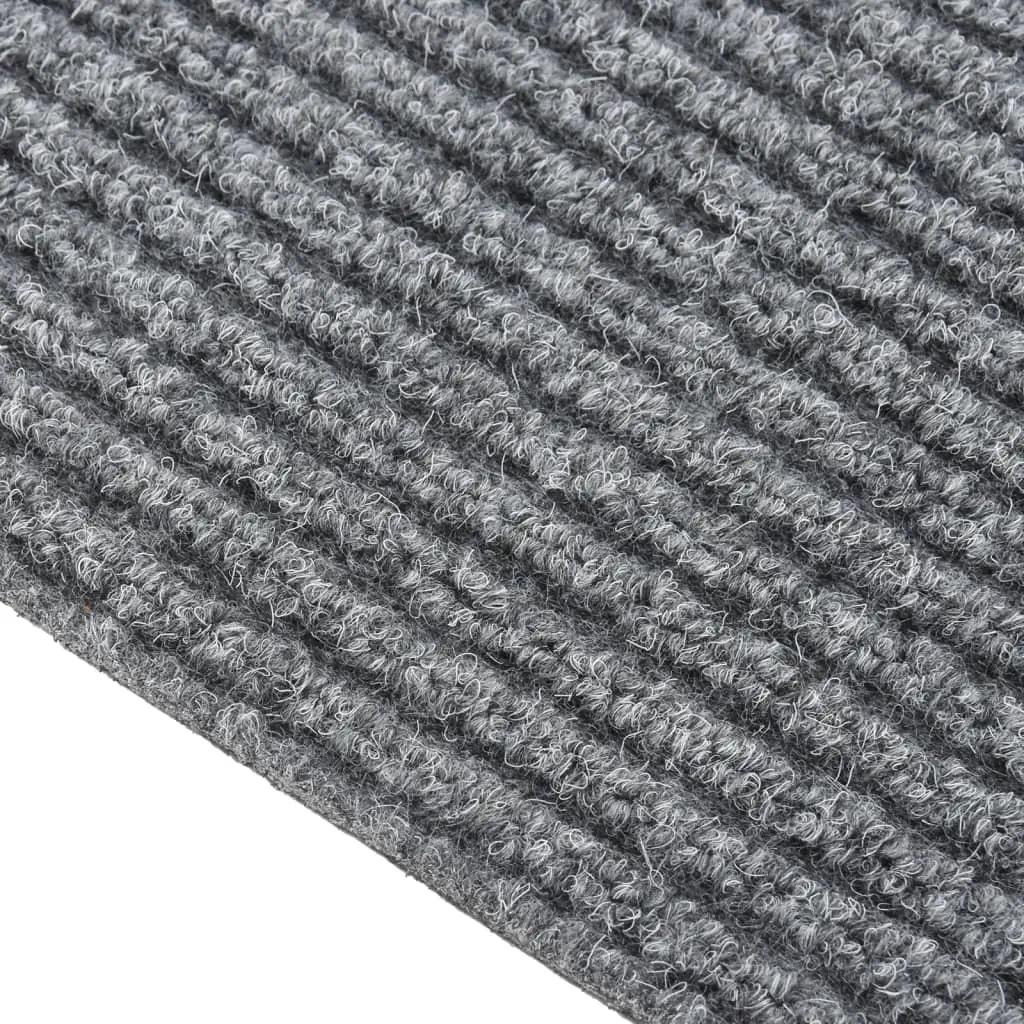 Droogloopmat 100x450 cm grijs (2)