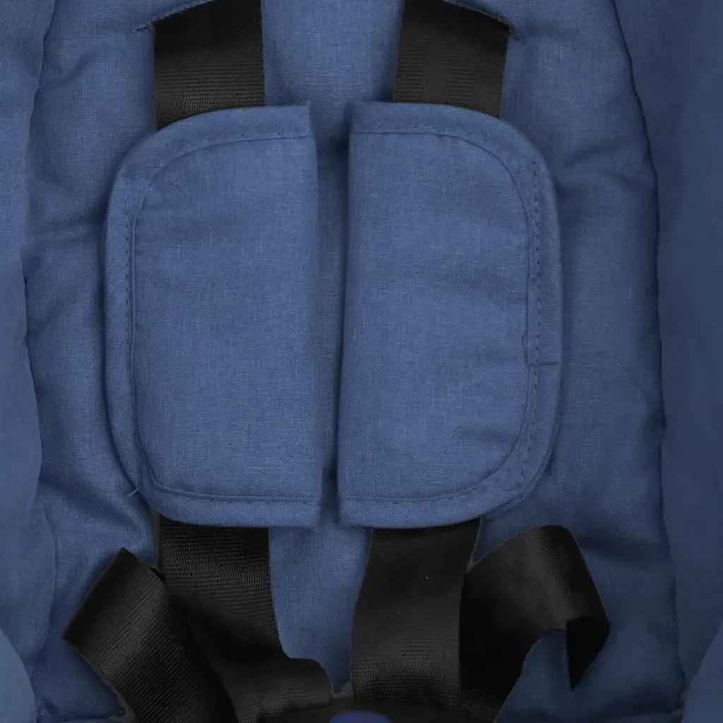 Babyautostoel 42x65x57 cm marineblauw (6)