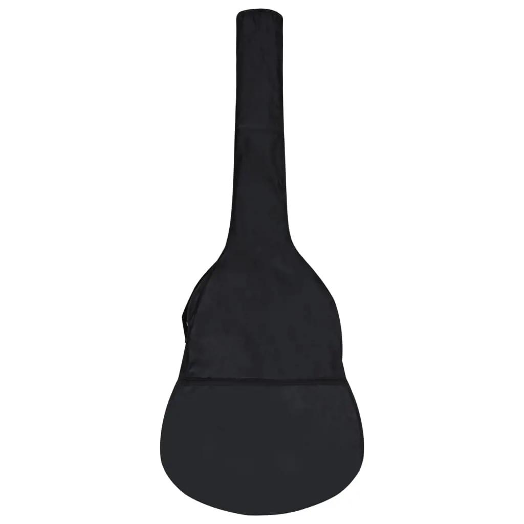Gitaartas voor 3/4 klassieke gitaar 94x35 cm stof zwart (2)