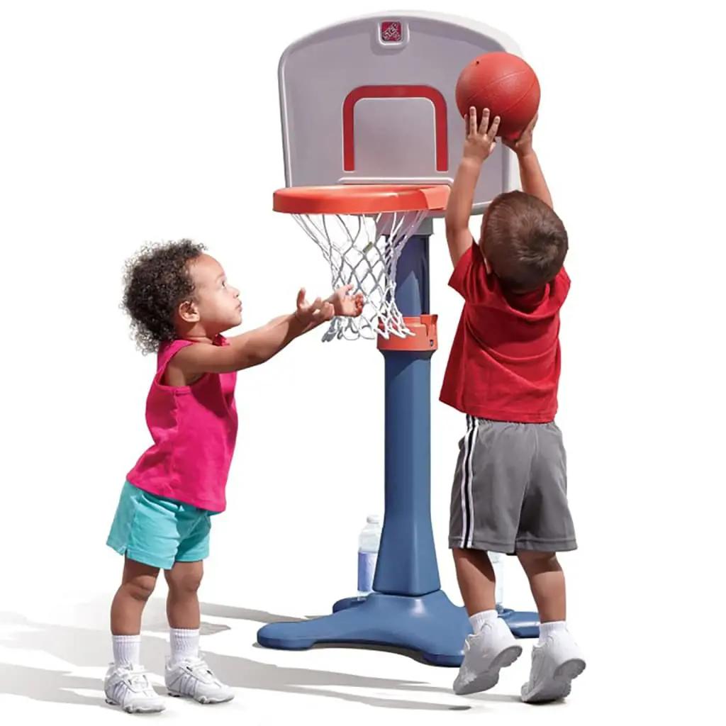 Step2 Basketbalset Shootin' Hoops Junior blauw, wit en oranje (8)