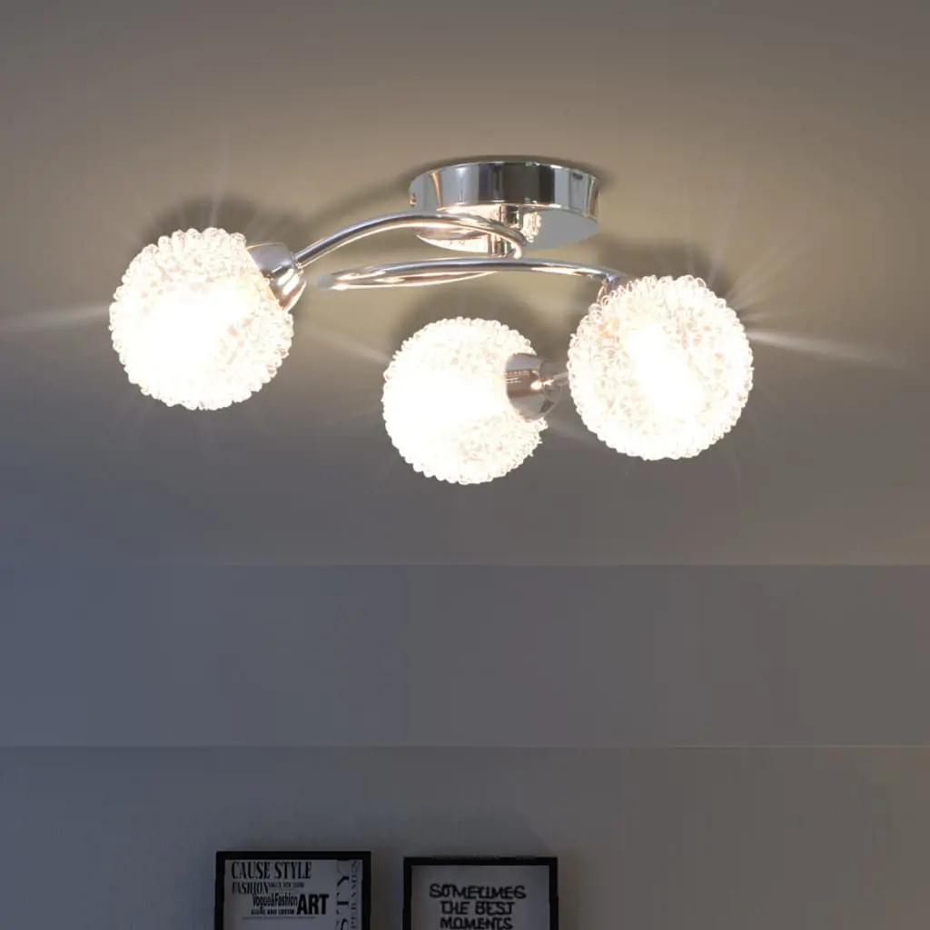 Plafondlamp voor 3 G9 gloeilampen 120 W (1)