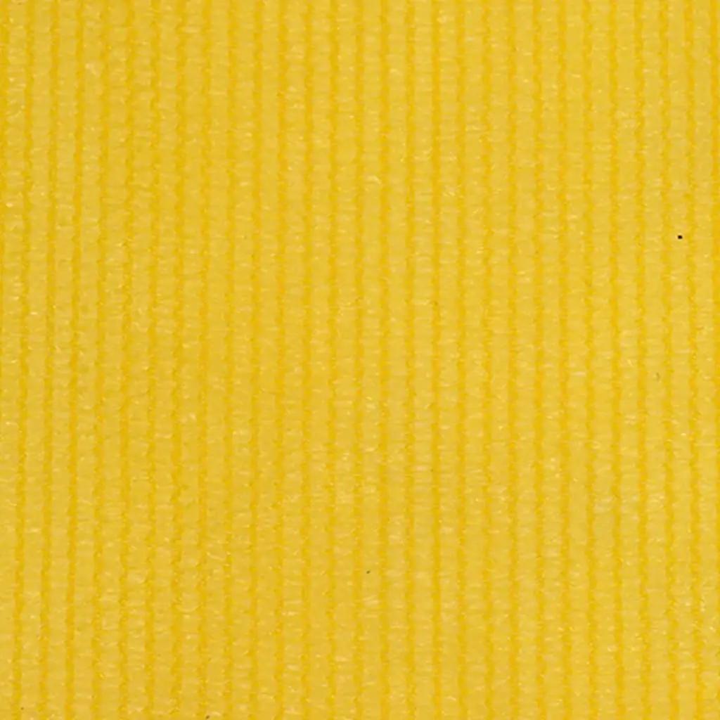 Rolgordijn voor buiten 140x140 cm HDPE geel (4)