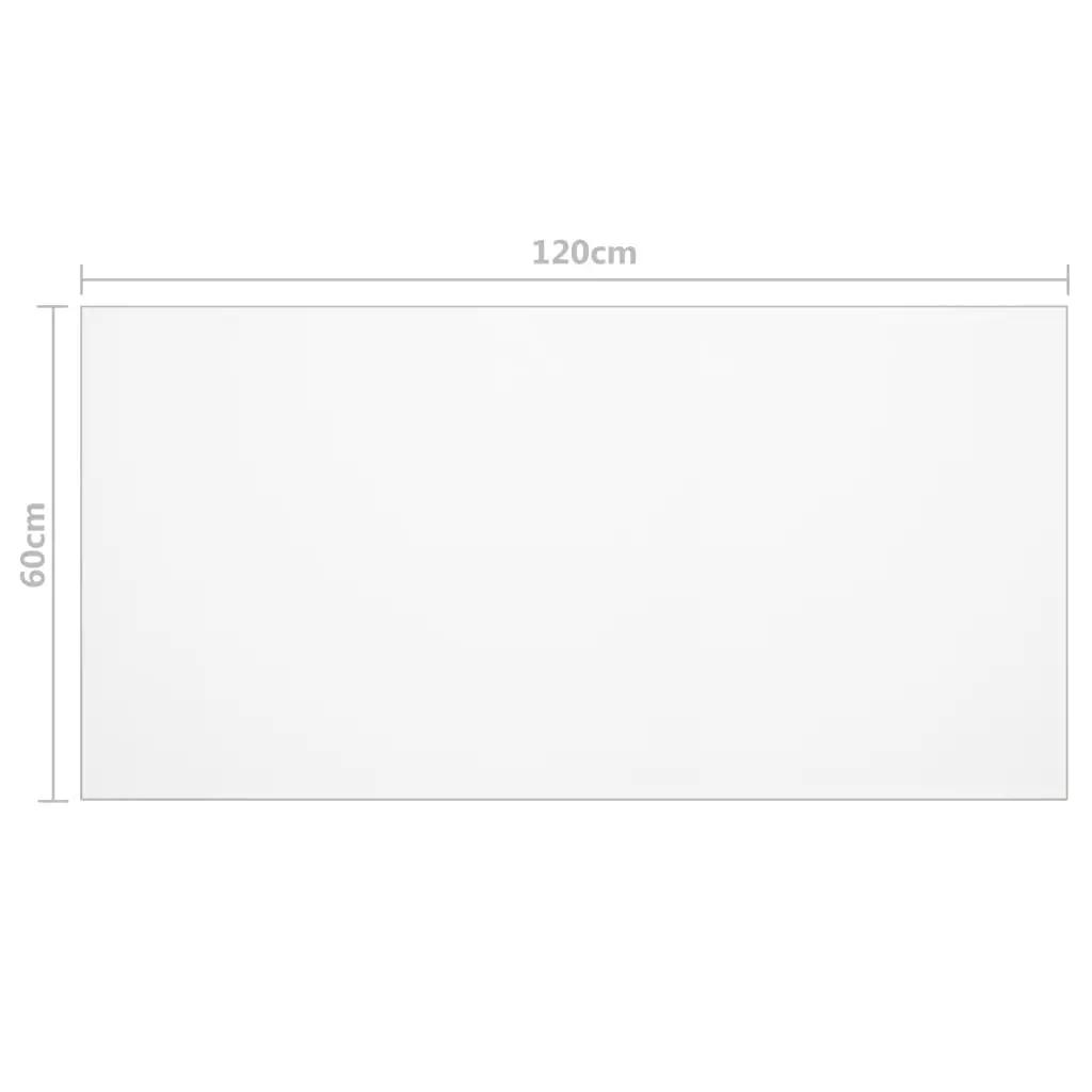 Tafelbeschermer 120x60 cm 1,6 mm PVC transparant (6)
