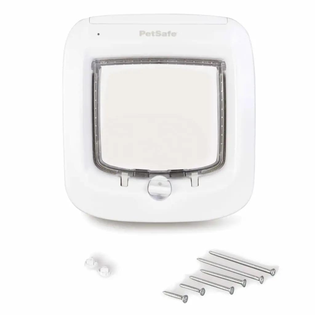 PetSafe Microchip kattenluik wit PPA19-16145 (1)