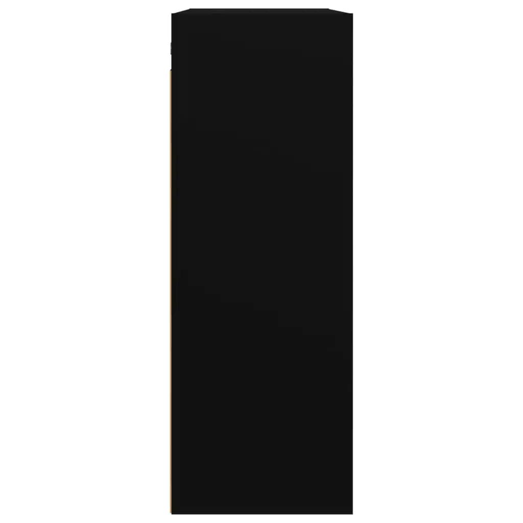 Hangkast 69,5x32,5x90 cm zwart (6)