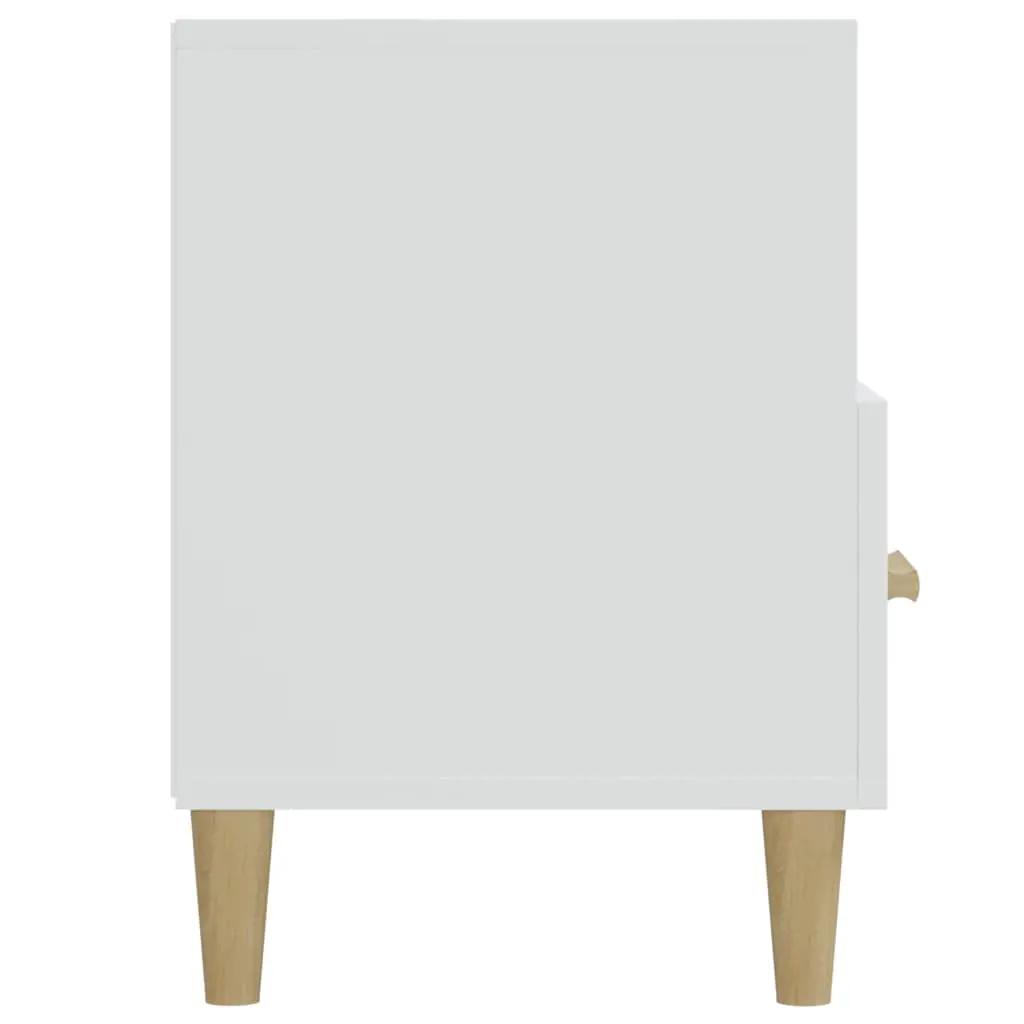 Tv-meubel 102x36x50 cm bewerkt hout wit (8)