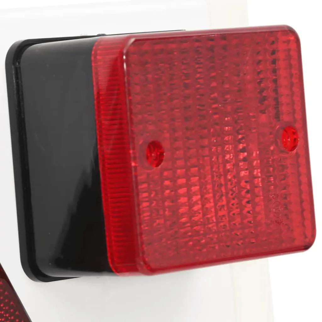Aanhangerverlichting klassiek peertje 12 V 115x7x14 cm rood (6)