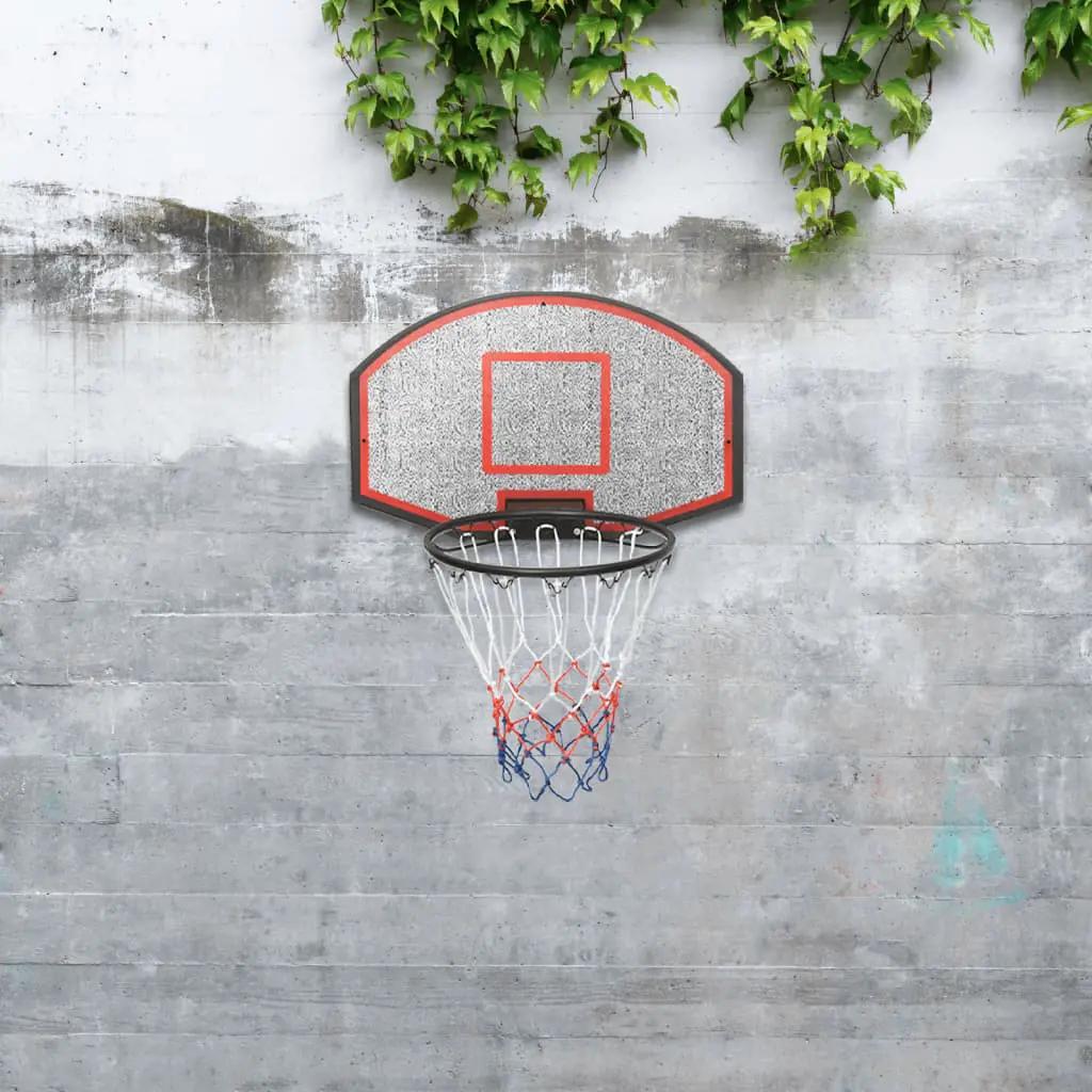 Basketbalbord 71x45x2 cm polyetheen zwart (1)