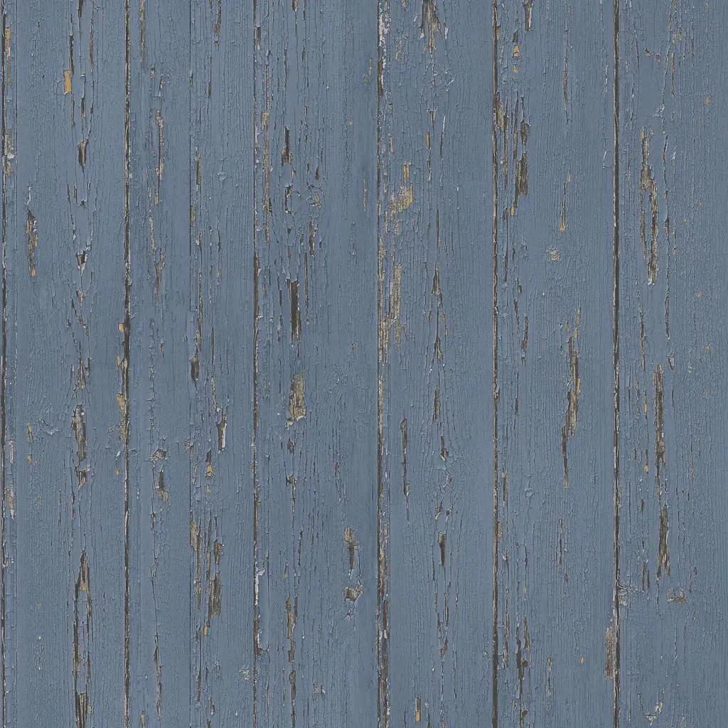 Homestyle Behang Old Wood blauw (2)