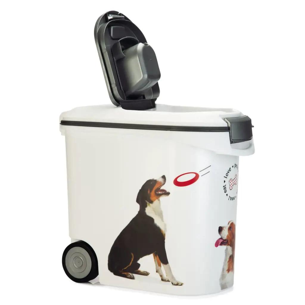 Curver Voedselcontainer hond met wielen 35 L (4)