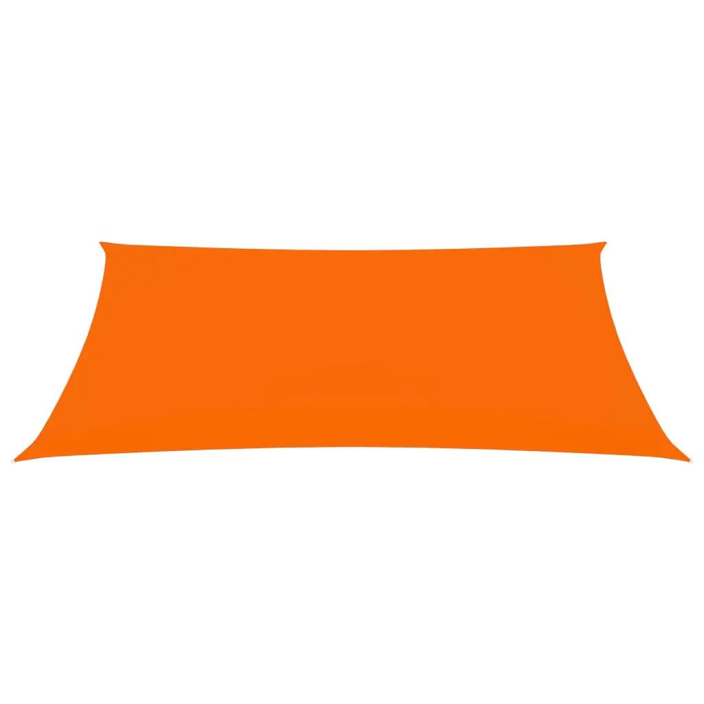 Zonnescherm rechthoekig 3x4,5 m oxford stof oranje (2)