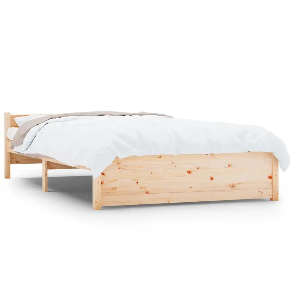Bedframe massief hout 120x200 cm (2)