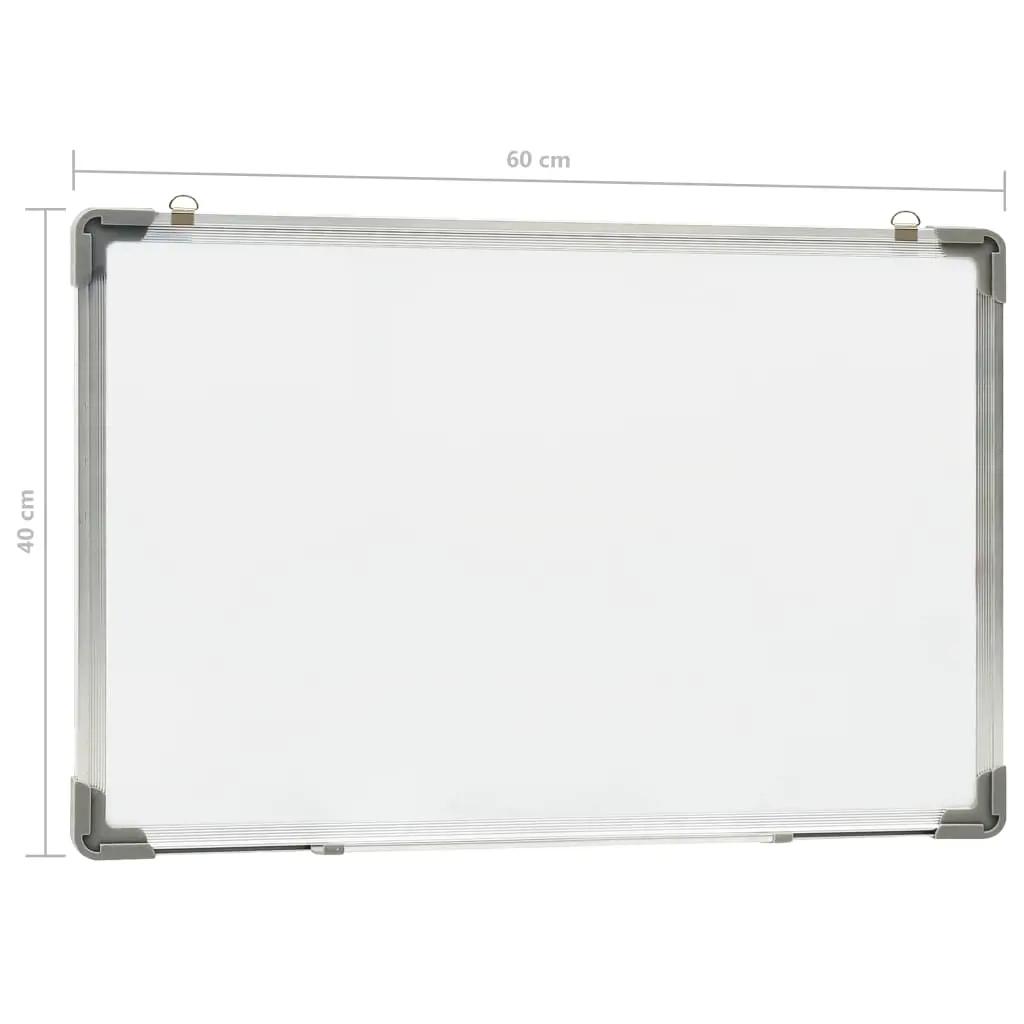 Whiteboard magnetisch 60x40 cm staal wit (9)